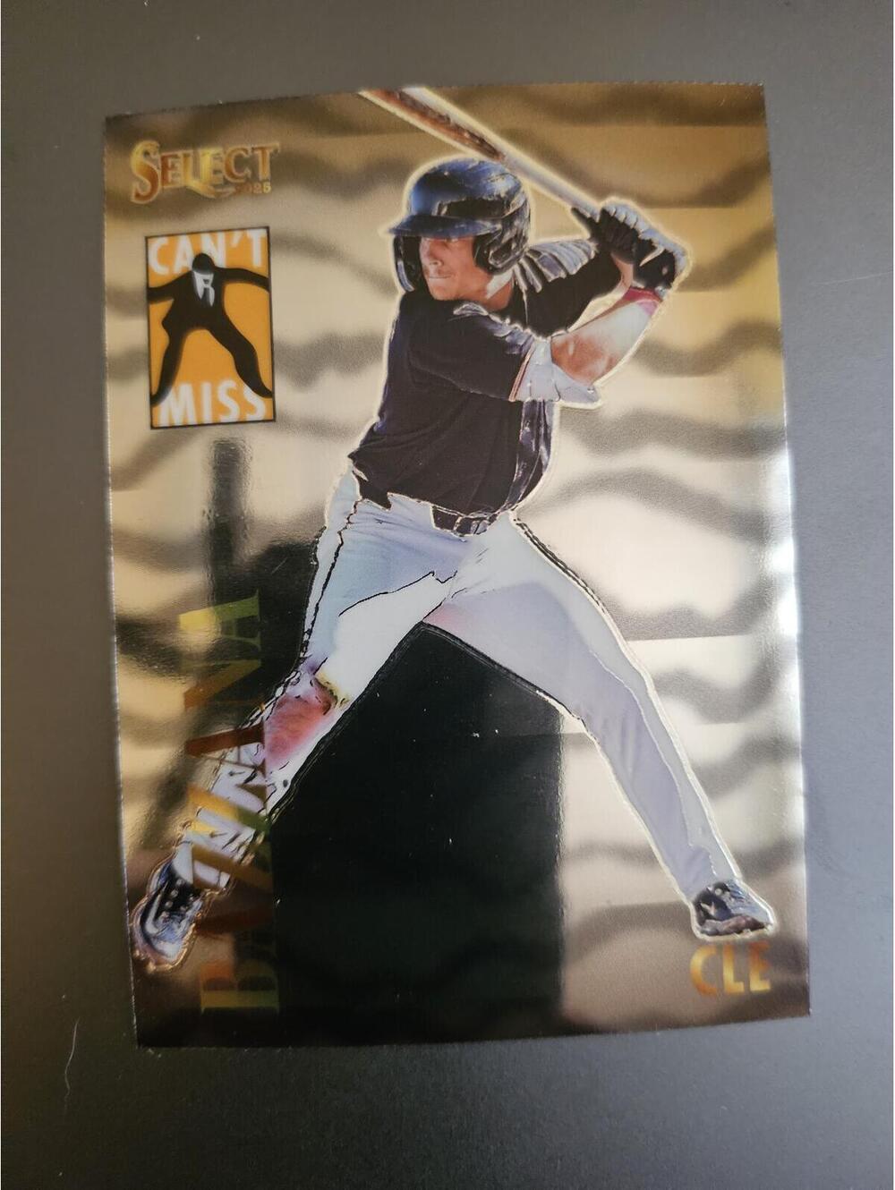 Travis Bazzana #7 - 2025 Panini Select Can't miss prospect insert - RAW Mint